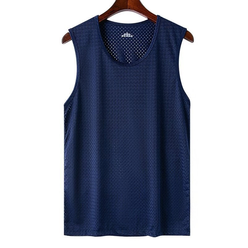 Men's Ice Silk Mesh Fitness Vest