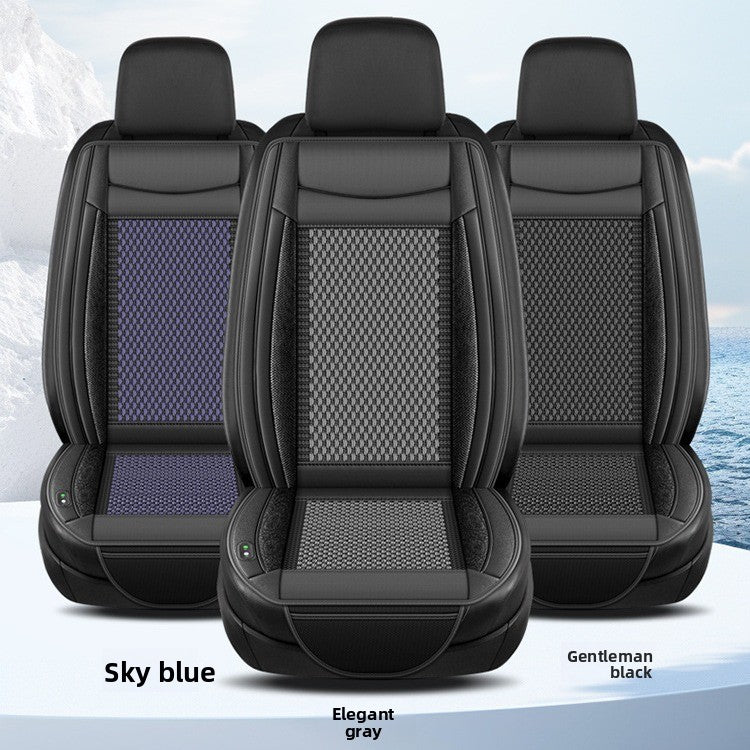 Ventilated Car Seat Cushion with Cooling Fan