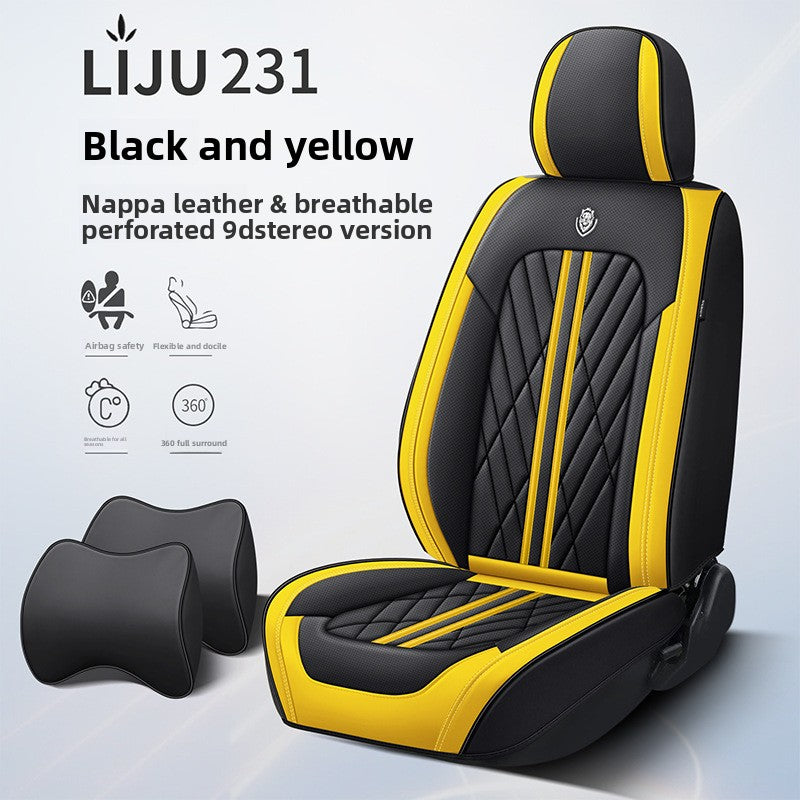 Universal Car Seat Cover Nappa Leather