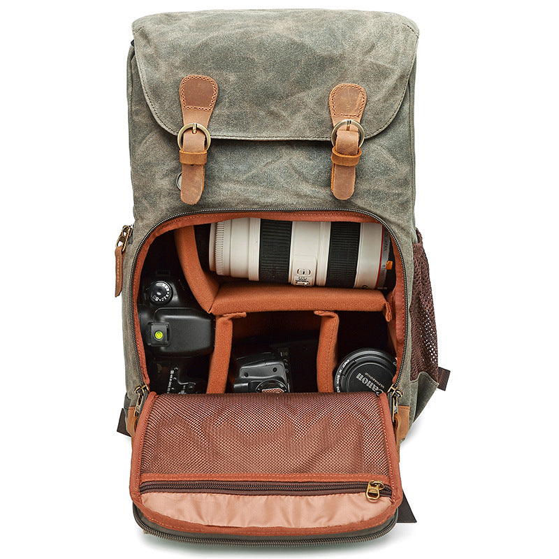 Canvas Camera Backpack for Outdoor Photography