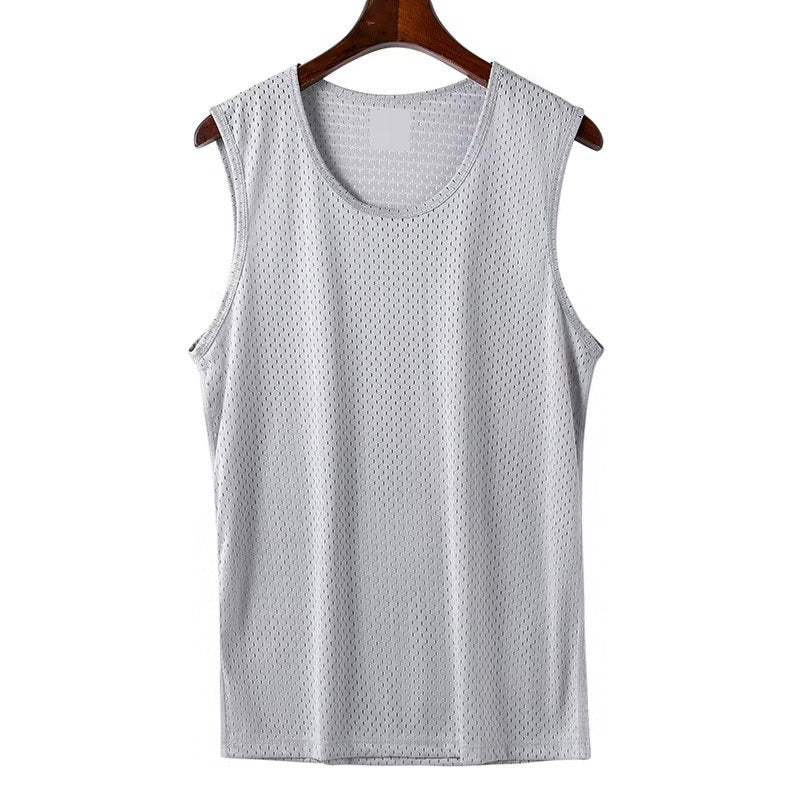Men's Ice Silk Mesh Fitness Vest
