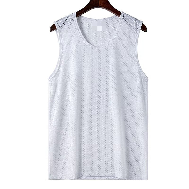 Men's Ice Silk Mesh Fitness Vest