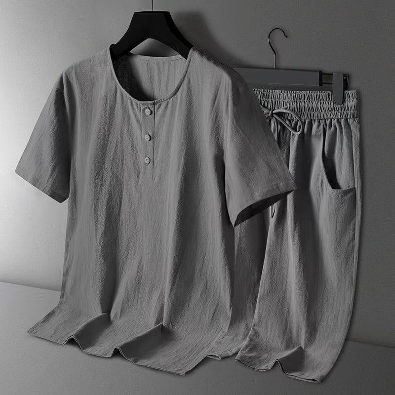 Cotton Linen Chinese Style T-Shirt