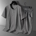 Cotton Linen Chinese Style T-Shirt