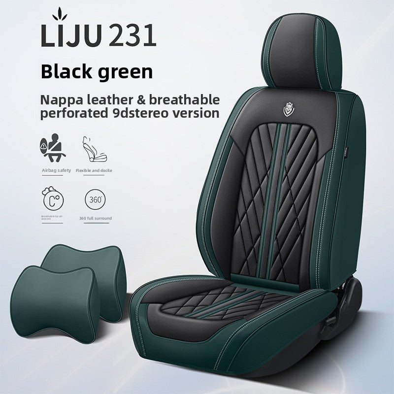 Universal Car Seat Cover Nappa Leather